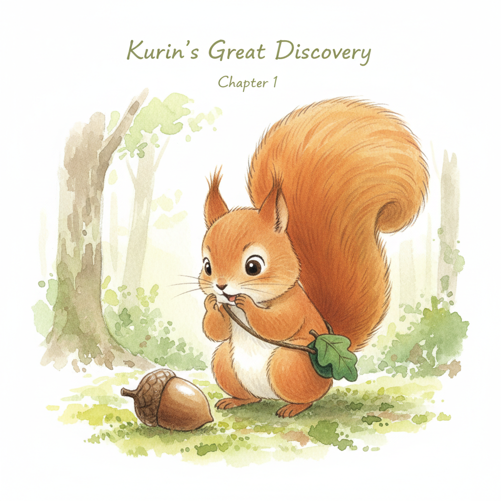 くりんの おおきな どんぐり