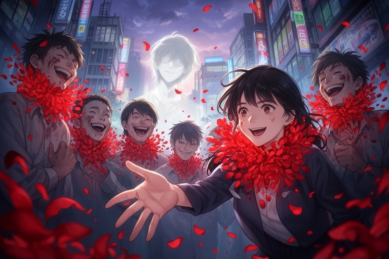 緋色の残響、幸福の断末魔