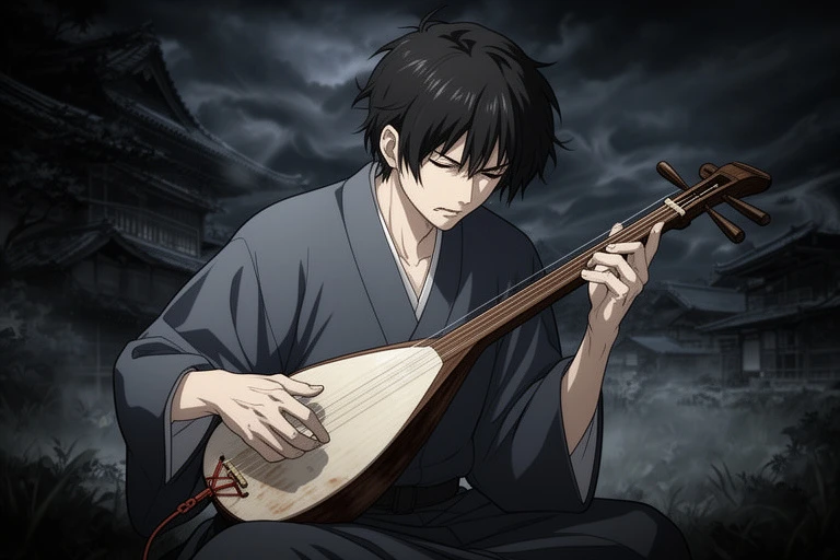 枯れ種と、嘘つきの琵琶