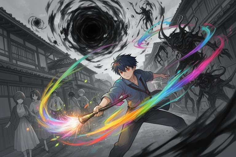 幽玄の墨、彩りの果て