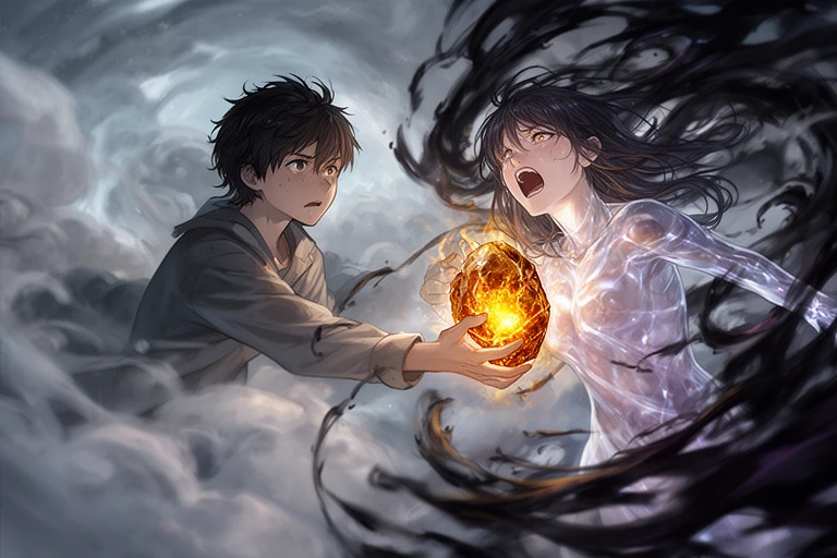 琥珀色の後悔、あるいは透明な君へ