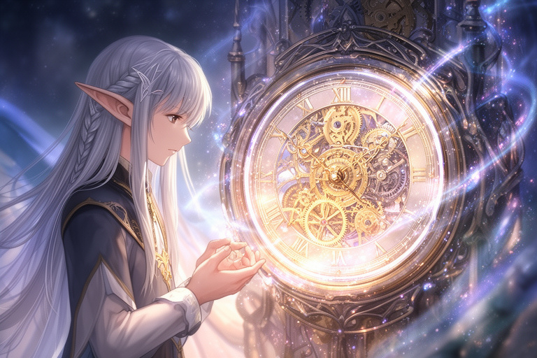 千年の秒針、瞬きの恋人