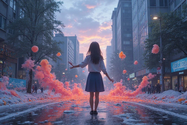 午後の色のバグ