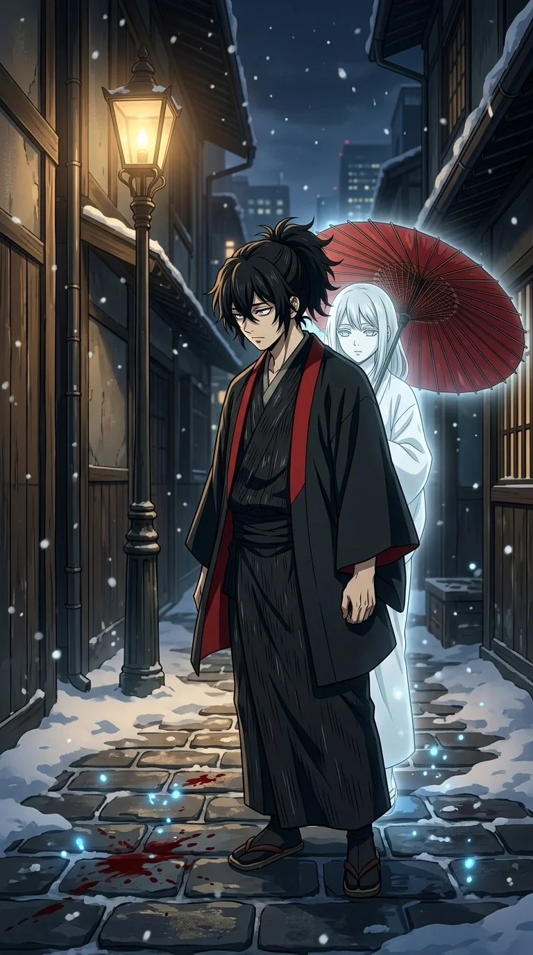 硝子の街と銀雪の咎人