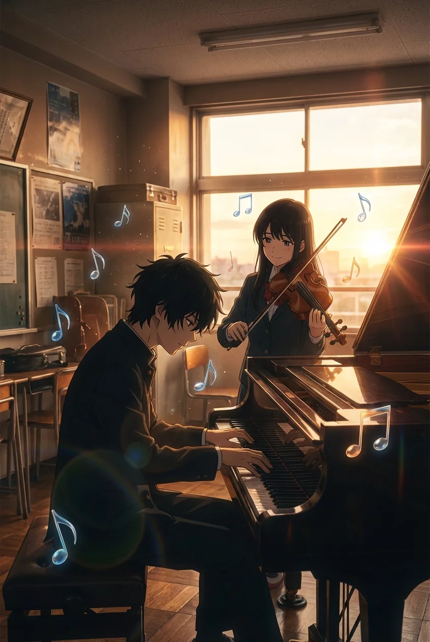 君の音が、青に溶けるまで