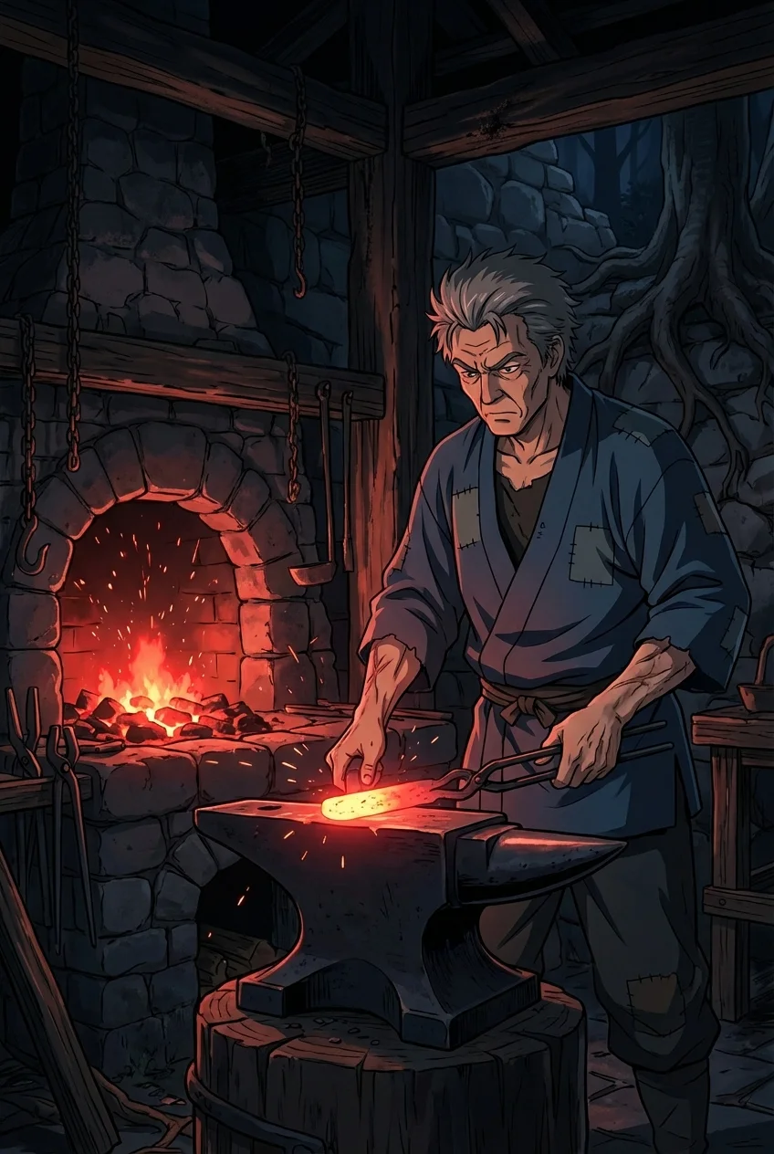 鈍色の祈り、血の焼き入れ