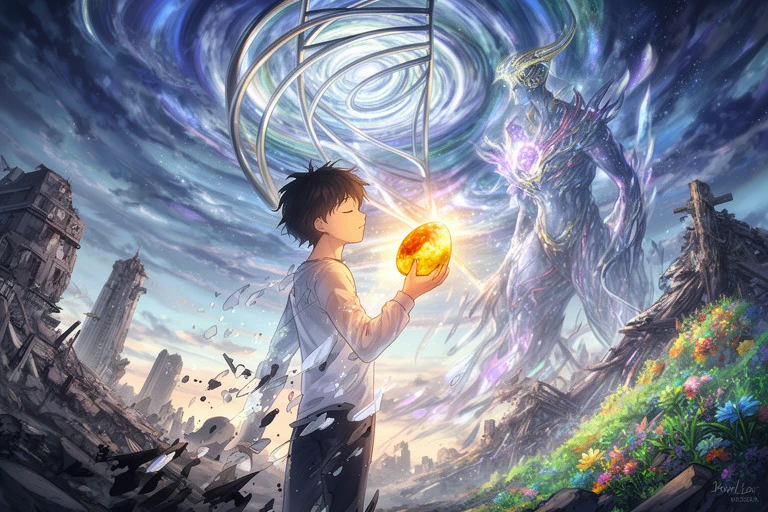 琥珀の記憶、螺旋の果て