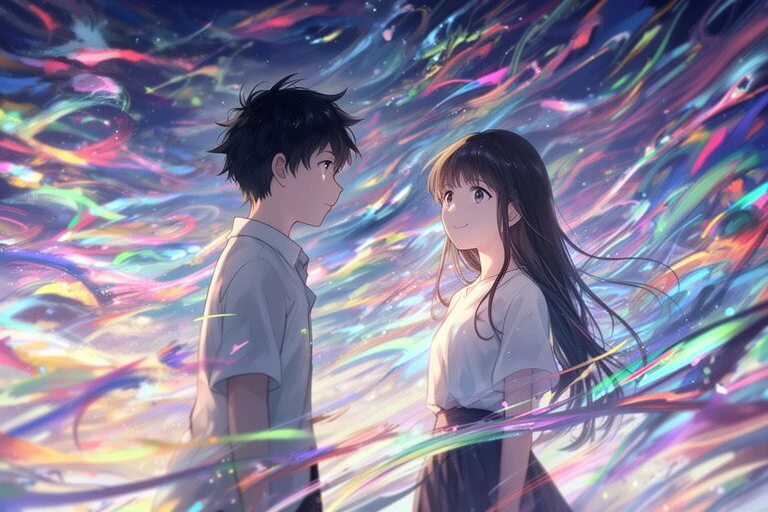 色彩の奏でる嘘、透明な未来図