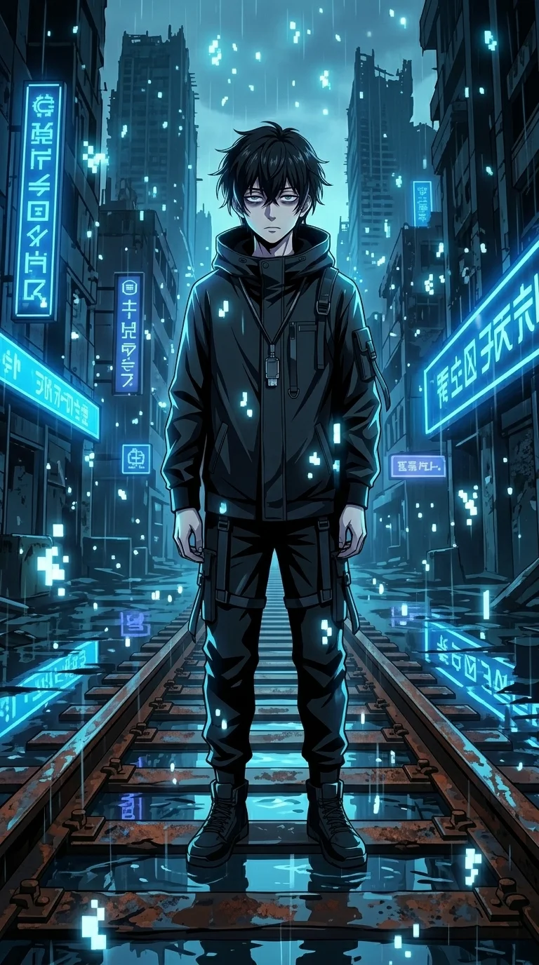 電子雪の降る夜、君というノイズを愛した