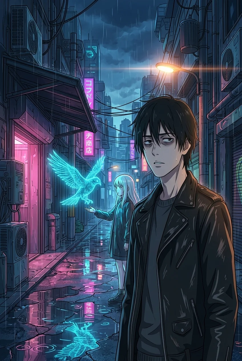 錆びた雨と琥珀の少女