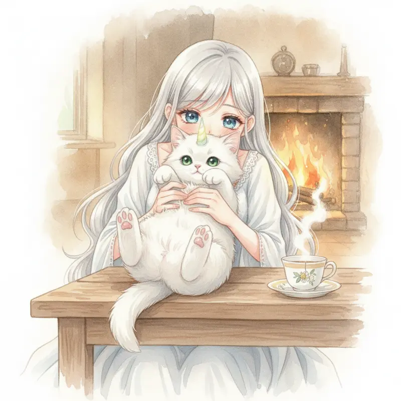 元最強魔王のモフモフお世話係〜討伐に来た聖女が猫吸い中毒で帰ってくれない件〜