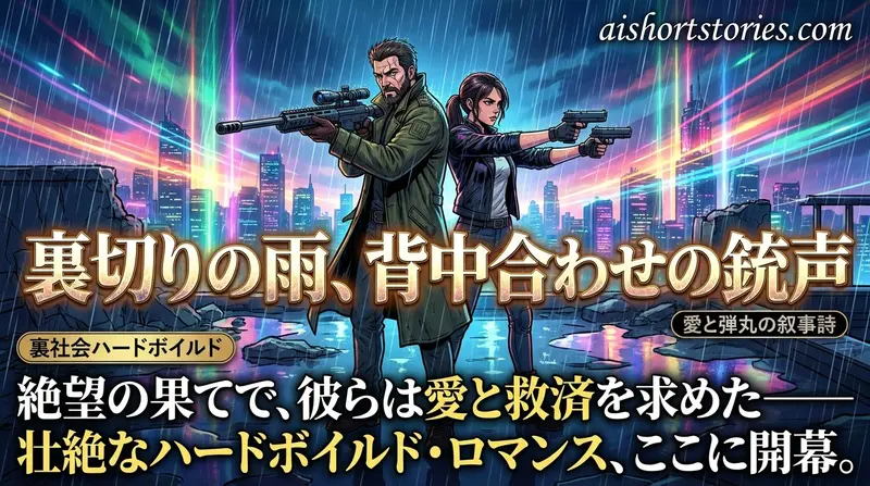 裏切りの雨、背中合わせの銃声