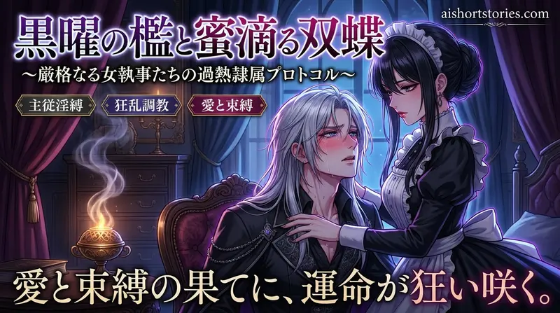 黒曜の檻と蜜滴る双蝶〜厳格なる女執事たちの過熱隷属プロトコル〜