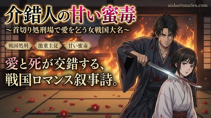 介錯人の甘い蜜毒〜首切り処刑場で愛を乞う女戦国大名〜
