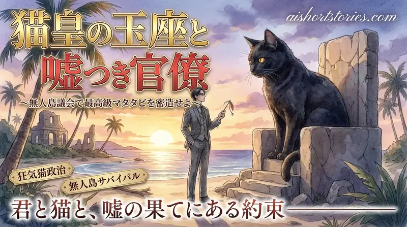 猫皇の玉座と嘘つき官僚〜無人島議会で最高級マタタビを密造せよ〜
