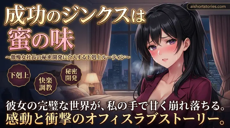成功のジンクスは蜜の味〜傲慢女社長の秘密開発に介入する下剋上ルーティン〜