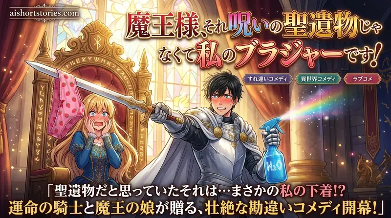 魔王様、それ呪いの聖遺物じゃなくて私のブラジャーです！