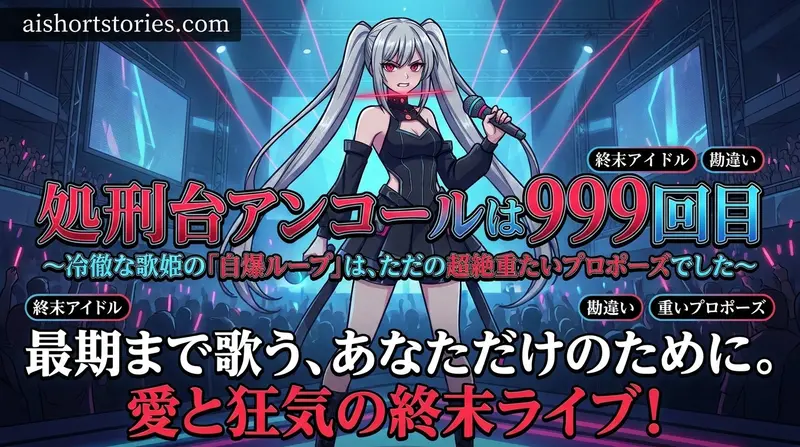 処刑台アンコールは999回目〜冷徹な歌姫の「自爆ループ」は、ただの超絶重たいプロポーズでした〜