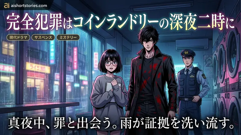 完全犯罪はコインランドリーの深夜二時に