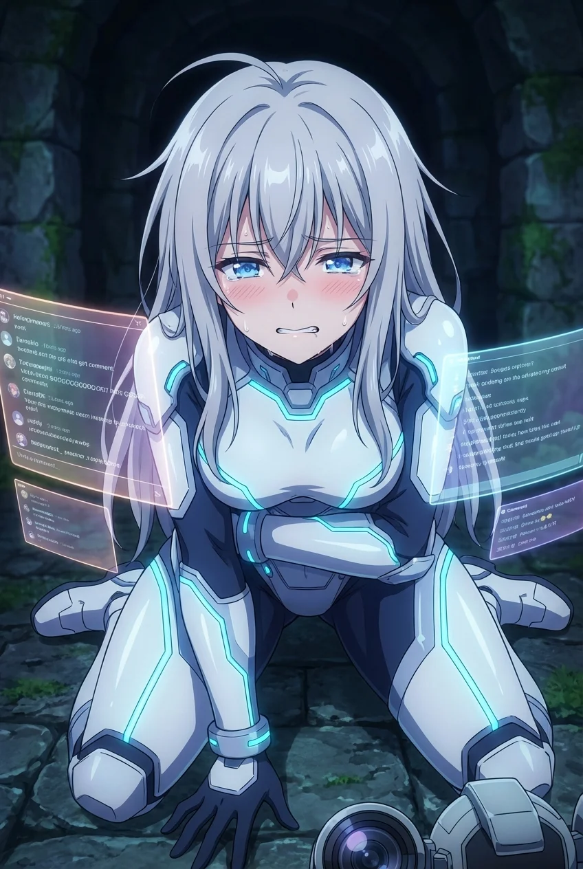 接続深度（シンクロ・レート）計測不能：氷の聖女は配信裏で溶かされる