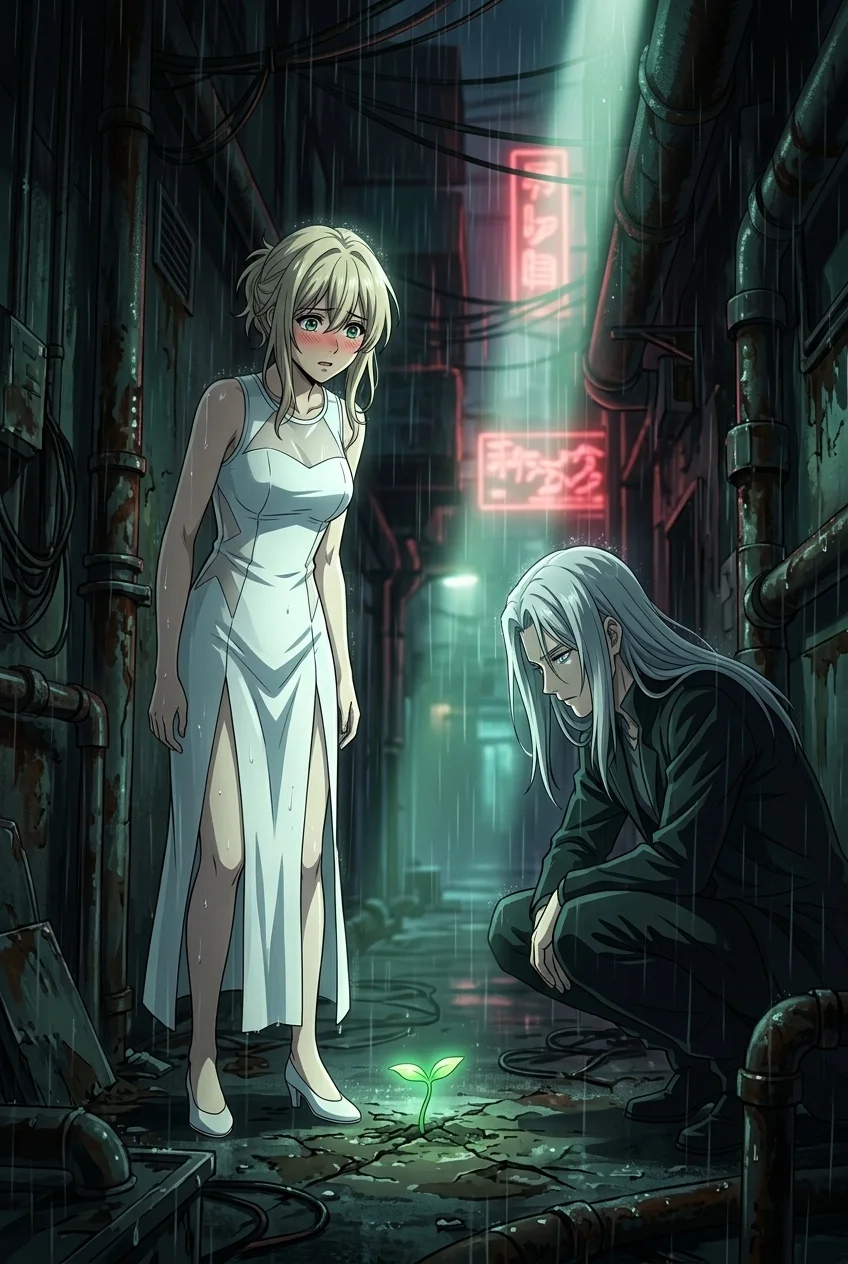 錆びた雨に咲く純白の檻〜統制官の異常な執着〜