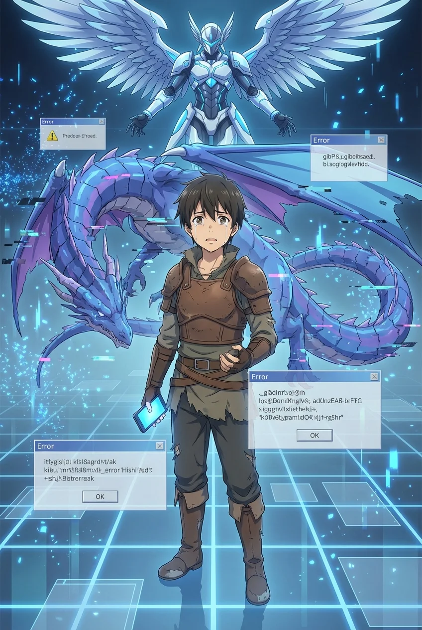 【緊急配信】Fランク探索者の俺、ダンジョンの『裏側』に落ちた結果、管理AIと戦争になった