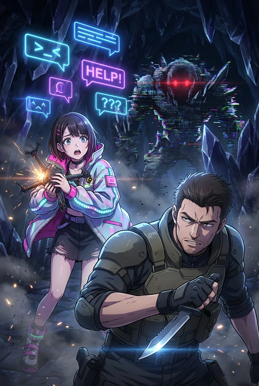 視聴数が命（ライフ）を削る ～底辺ガイドと暴走インフルエンサーのダンジョン配信～