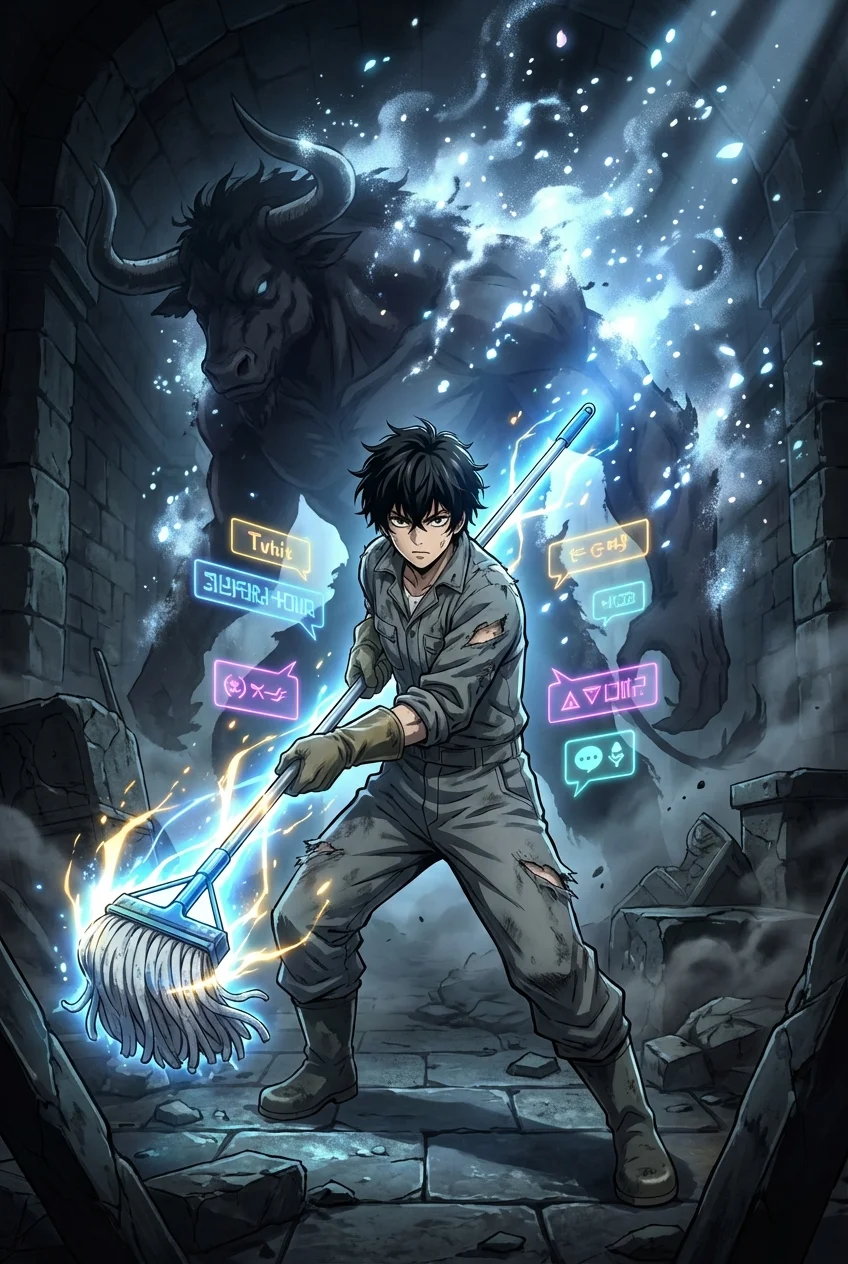 清掃員、配信切り忘れにつき。～Ｓランクパーティが全滅したので、残りカスを掃除（キル）します～