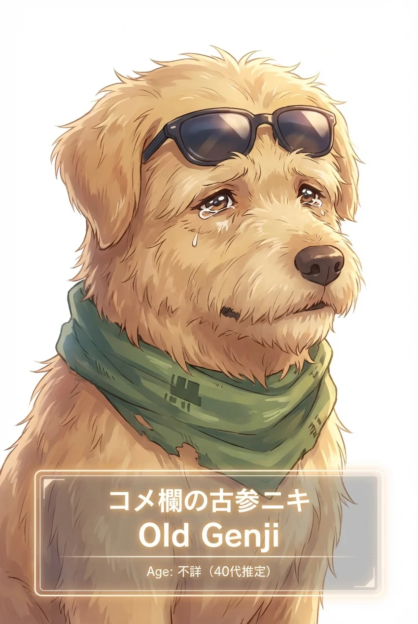 コメ欄の古参ニキ (Old Genji)