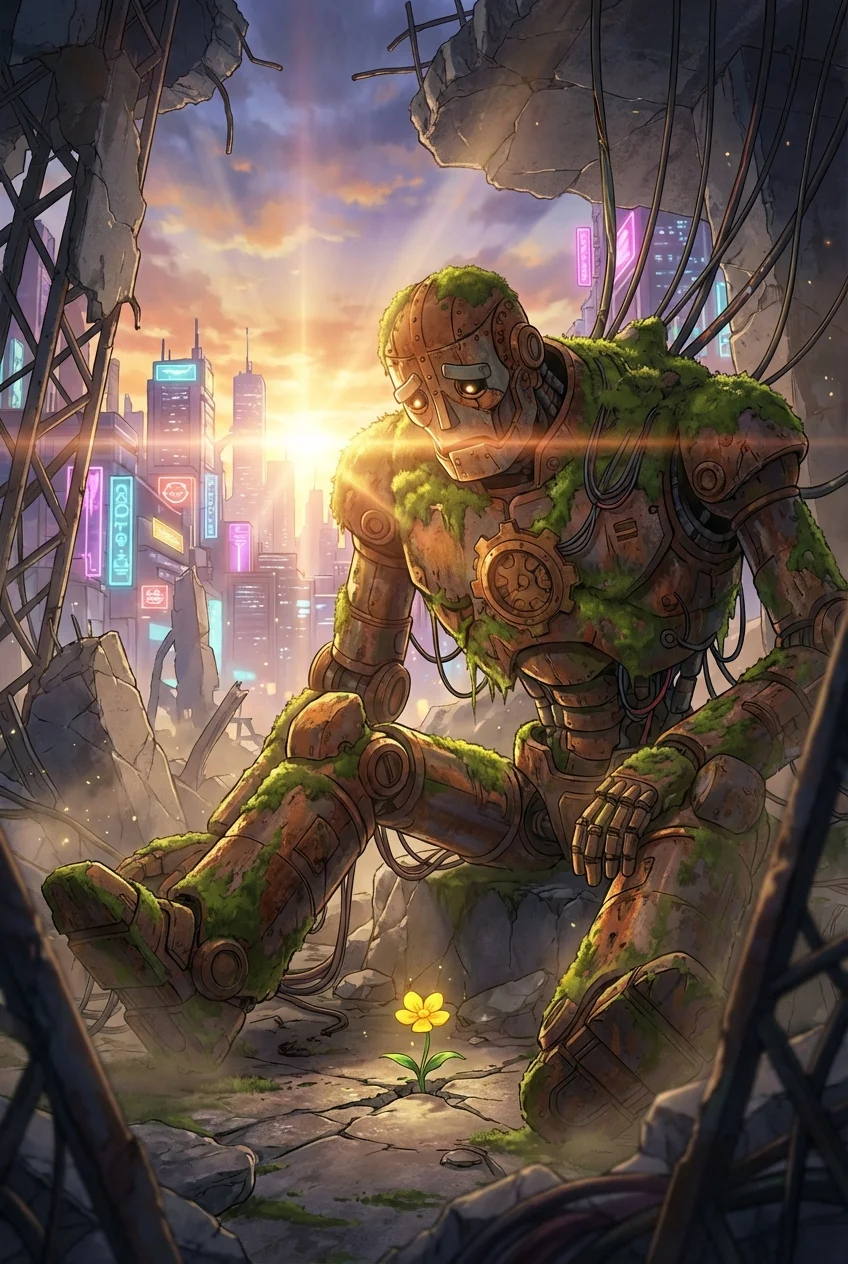 鉄の墓守と、千年の朝