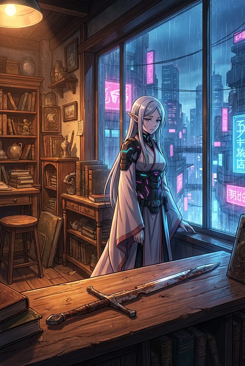 星屑の錆、ネオンの葬列