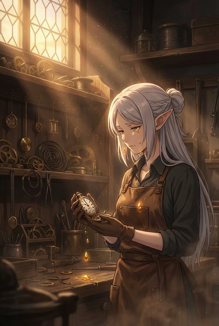 瞬きは琥珀の中に