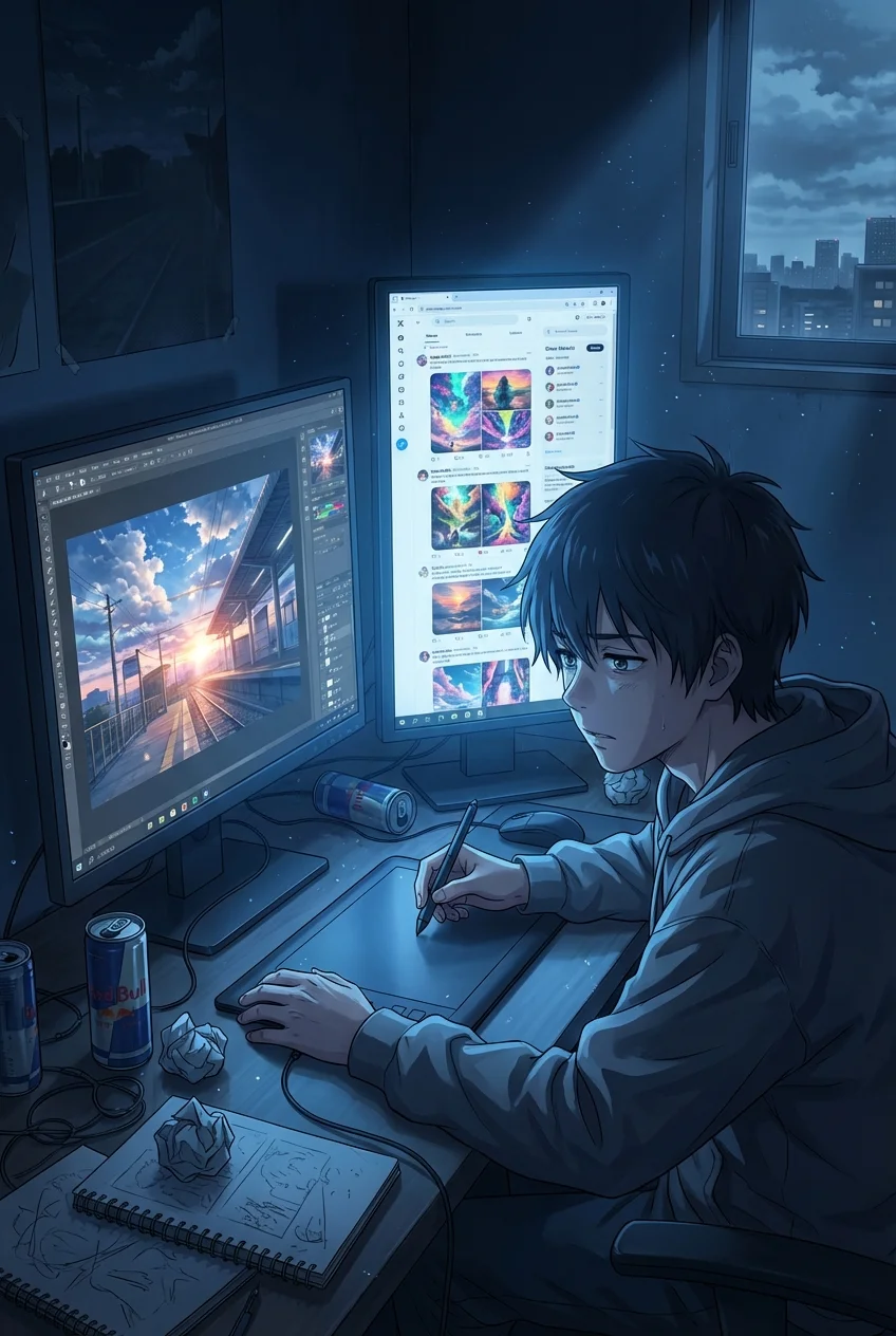 生成された孤独と、描かれる体温