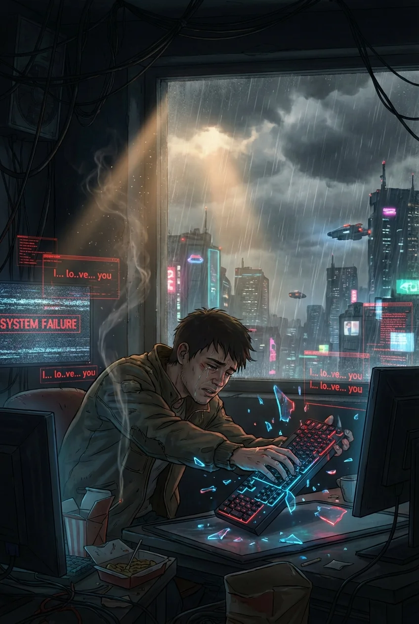 殺意のプロンプト、愛の誤字