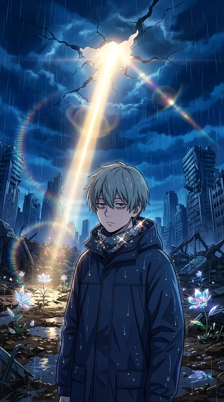 蒼雨の檻、君と滅ぶ硝子の世界