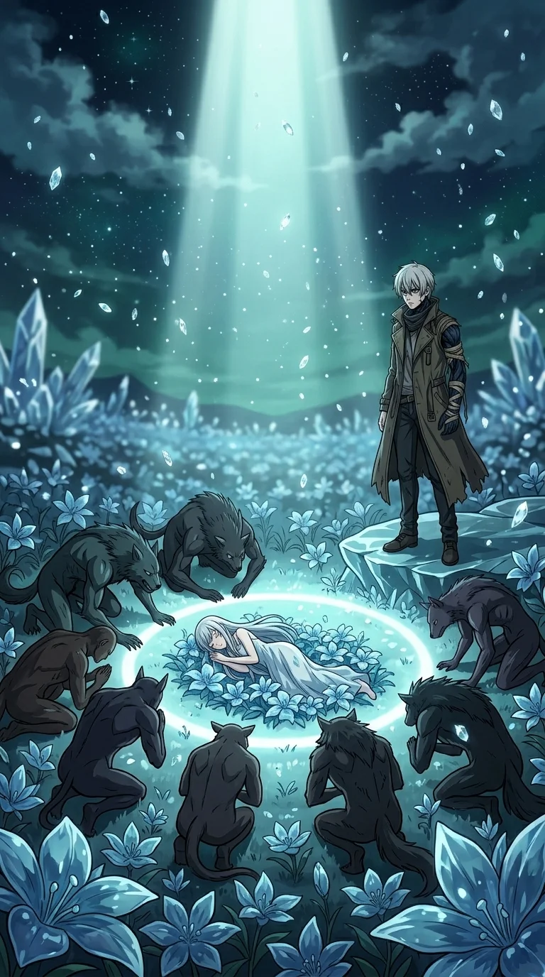 硝子の雪が降る森で、君の心臓を抱きしめる