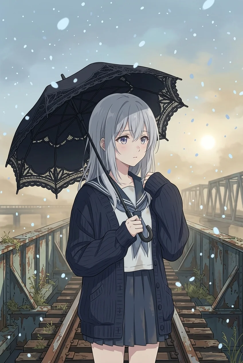 死神の青い傘は、世界を終わらせる愛を隠していた