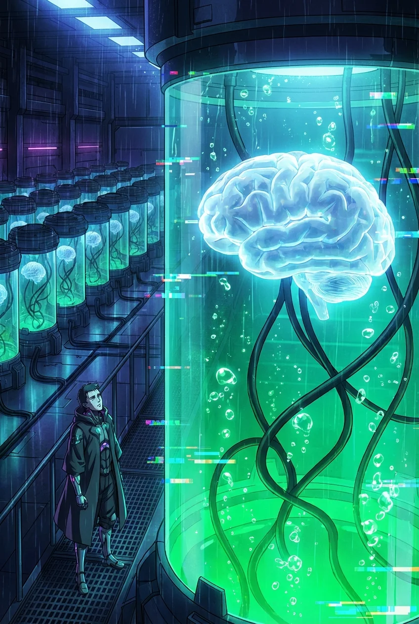 玻璃の脳、偽りの肉