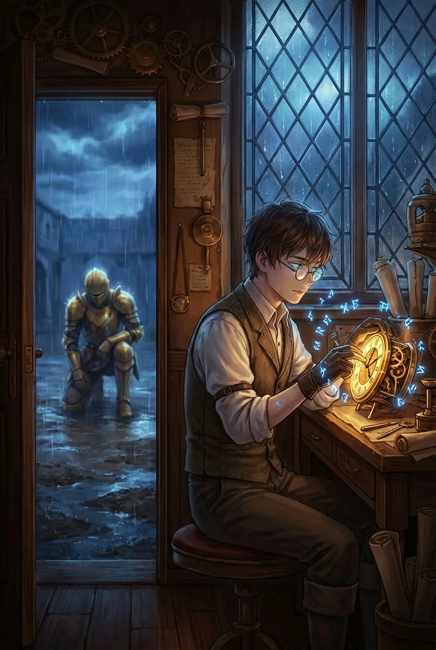 「君の剣が軽いのは、僕が重力を操作していたからだよ」～追放された“荷物持ち”の錬金術師、廃都で国宝級の修復士になる～