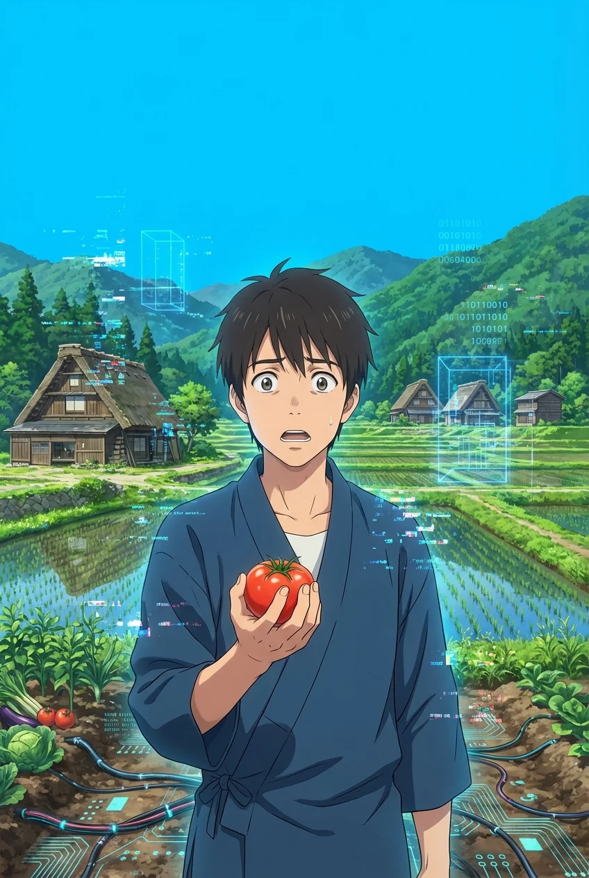 無機質な楽園のレンダリング