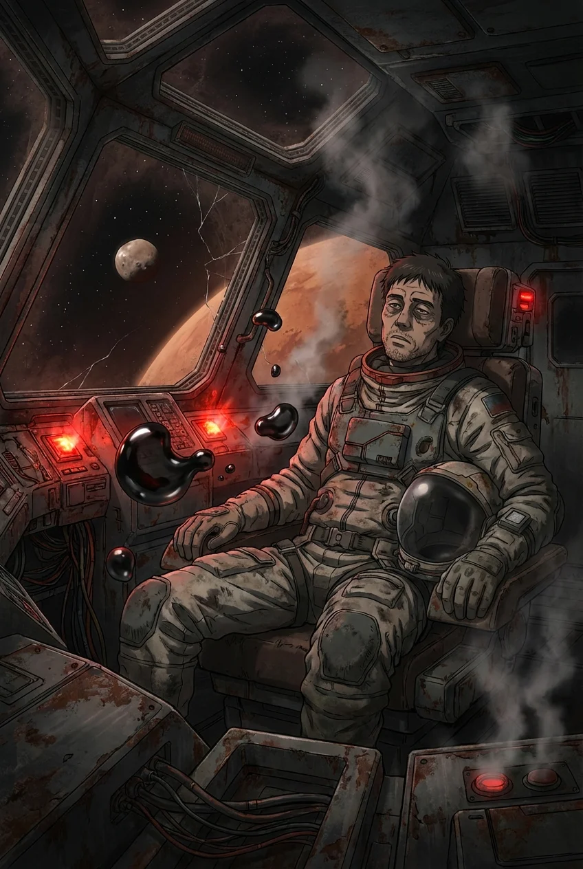 深宙のスカベンジャーと火星の黒い水