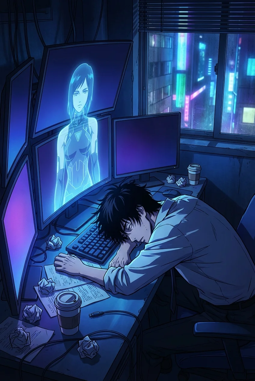 プロンプト・ブルーの残響